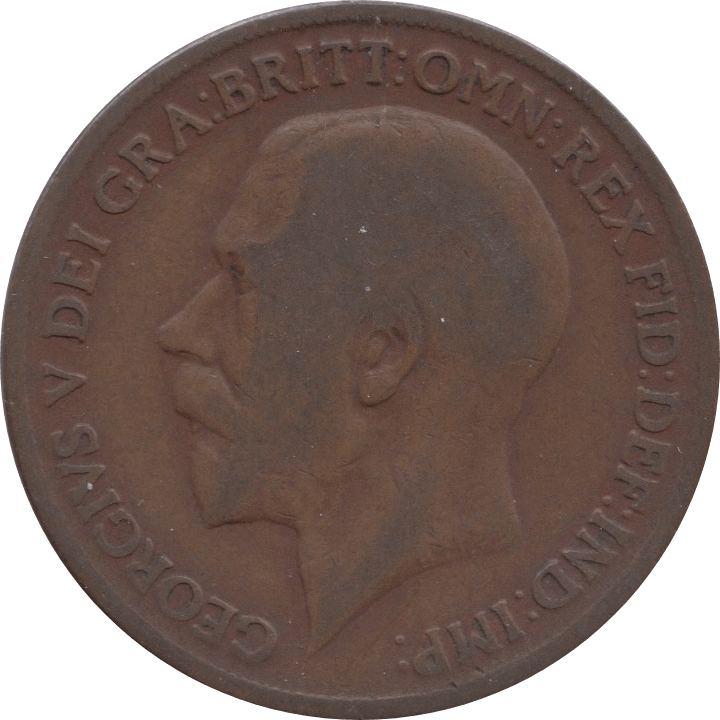 1919 PENNY ( FINE ) KN I - Penny - Cambridgeshire Coins
