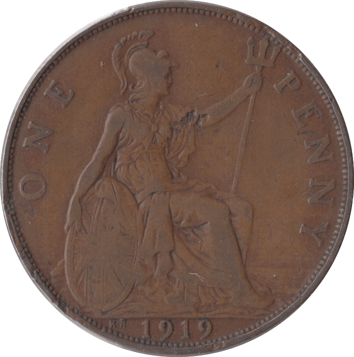 1919 PENNY ( GF ) KN - Penny - Cambridgeshire Coins
