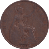 1919 PENNY ( GF ) - Penny - Cambridgeshire Coins