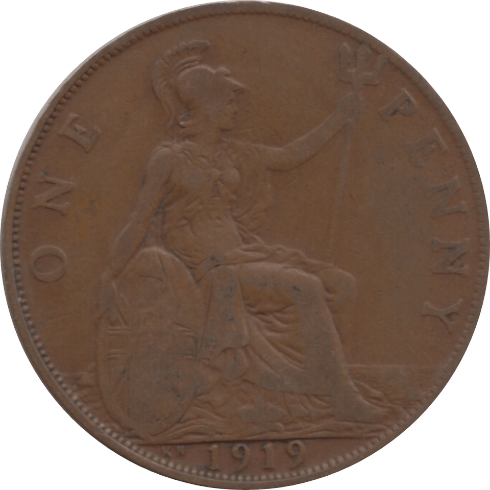 1919 PENNY KN 1 ( VF ) - Penny - Cambridgeshire Coins