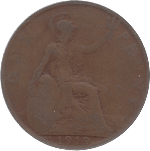1919 PENNY KN - Penny - Cambridgeshire Coins