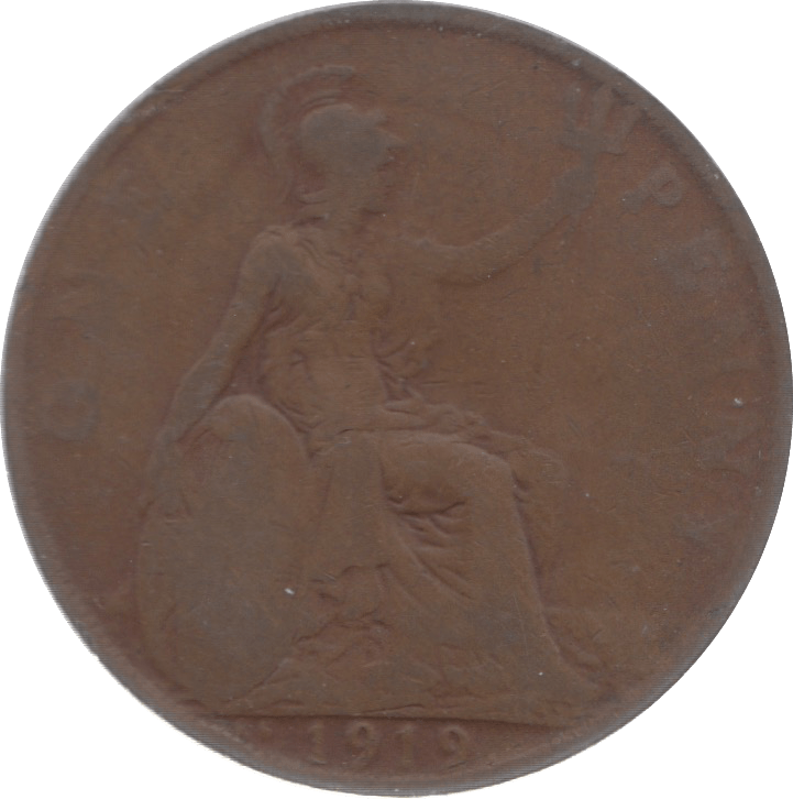 1919 PENNY KN - Penny - Cambridgeshire Coins
