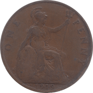 1919 PENNY ( NF ) KN 3 - Penny - Cambridgeshire Coins