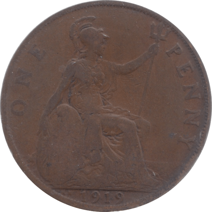 1919 PENNY ( NF ) KN 3 - Penny - Cambridgeshire Coins