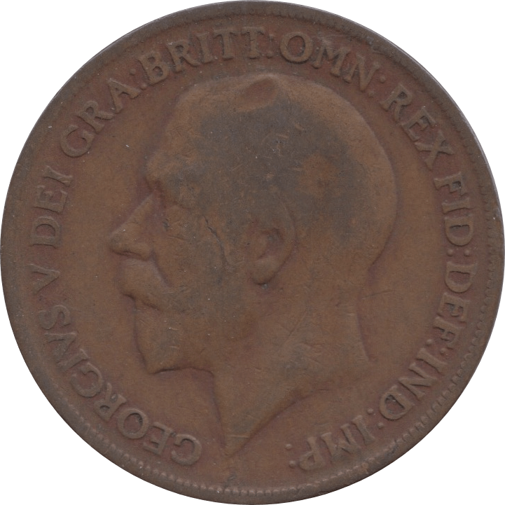 1919 PENNY ( NF ) KN I - Penny - Cambridgeshire Coins