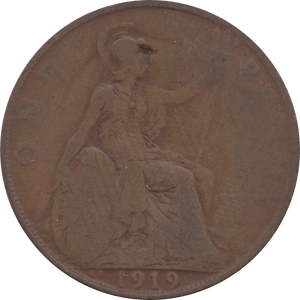1919 PENNY ( NF ) KN I - Penny - Cambridgeshire Coins