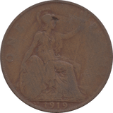 1919 PENNY ( NF ) KN I - Penny - Cambridgeshire Coins
