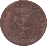 1919 PENNY ( UNC ) A - Penny - Cambridgeshire Coins