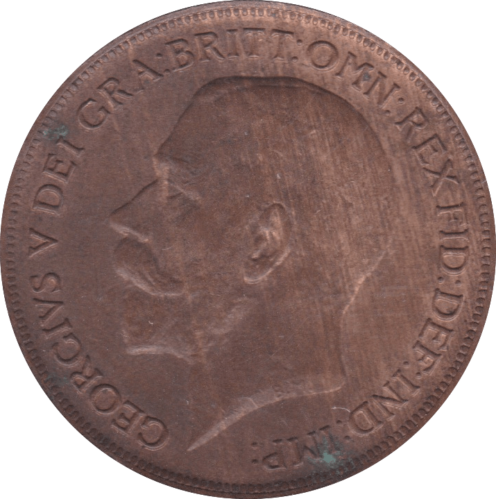 1919 PENNY ( UNC ) A - Penny - Cambridgeshire Coins