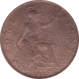 1919 PENNY ( UNC ) B - Penny - Cambridgeshire Coins