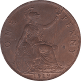 1919 PENNY ( UNC ) C - Penny - Cambridgeshire Coins