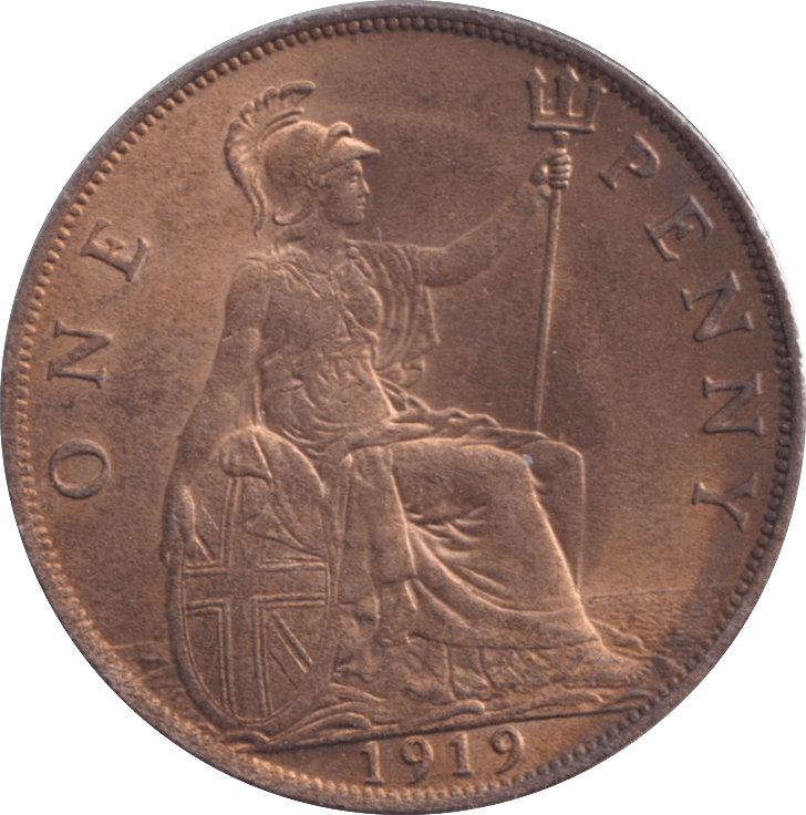 1919 PENNY ( UNC ) - Penny - Cambridgeshire Coins