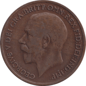 1919 PENNY ( VF ) - Penny - Cambridgeshire Coins