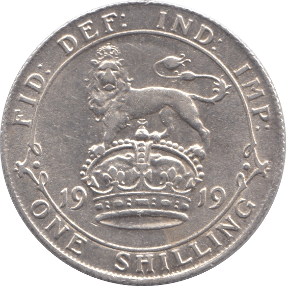 1919 SHILLING ( EF ) - Shilling - Cambridgeshire Coins