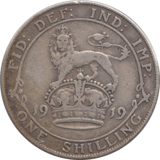 1919 SHILLING ( GF ) 6 - Shilling - Cambridgeshire Coins