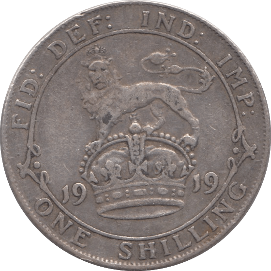 1919 SHILLING ( GVF ) - Shilling - Cambridgeshire Coins
