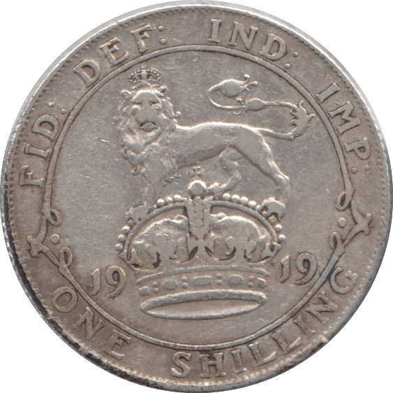 1919 SHILLING ( VF ) - Shilling - Cambridgeshire Coins