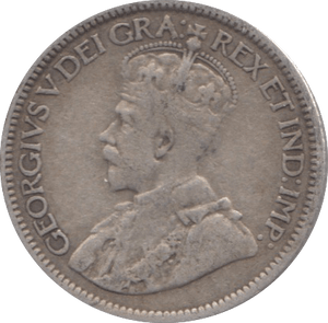 1919 SILVER 10 CENTS CANADA - WORLD SILVER COINS - Cambridgeshire Coins