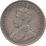 1919 SILVER 10 CENTS CANADA - WORLD SILVER COINS - Cambridgeshire Coins