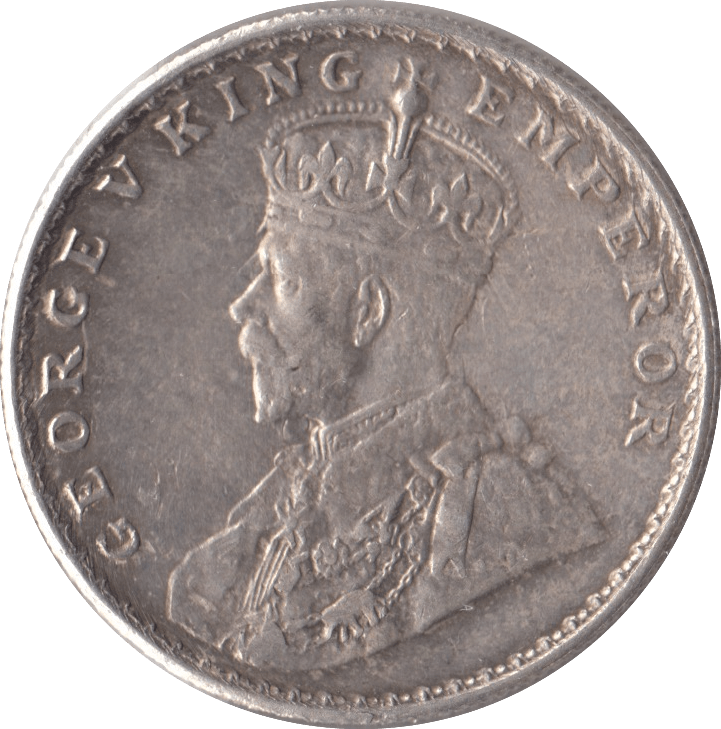 1919 SILVER INDIA 1 RUPEE - SILVER WORLD COINS - Cambridgeshire Coins