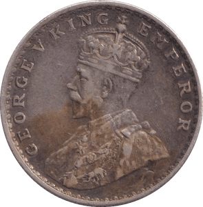 1919 SILVER INDIA 1 RUPEE - SILVER WORLD COINS - Cambridgeshire Coins