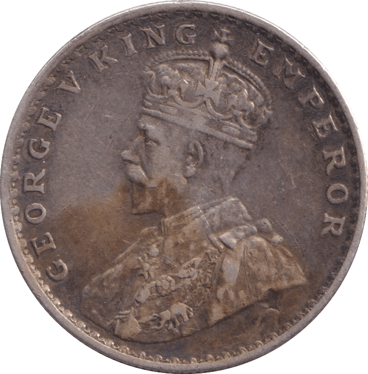 1919 SILVER INDIA 1 RUPEE - SILVER WORLD COINS - Cambridgeshire Coins