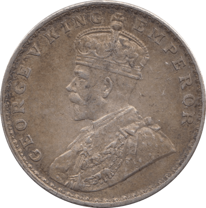1919 SILVER ONE RUPEE INDIA - WORLD COINS - Cambridgeshire Coins