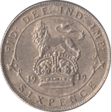 1919 SIXPENCE ( EF ) - Sixpence - Cambridgeshire Coins