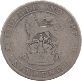 1919 SIXPENCE ( FINE ) - Sixpence - Cambridgeshire Coins