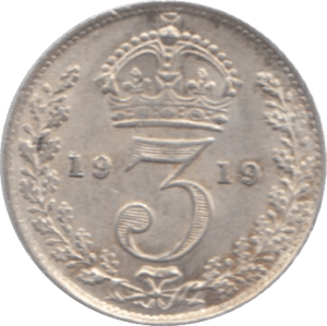 1919 THREEPENCE ( EF ) - Threepence - Cambridgeshire Coins