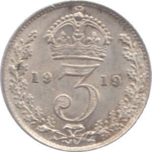 1919 THREEPENCE ( EF ) - Threepence - Cambridgeshire Coins