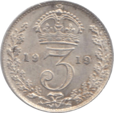 1919 THREEPENCE ( EF ) - Threepence - Cambridgeshire Coins