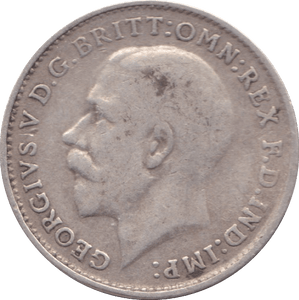 1919 THREEPENCE ( F ) - Threepence - Cambridgeshire Coins