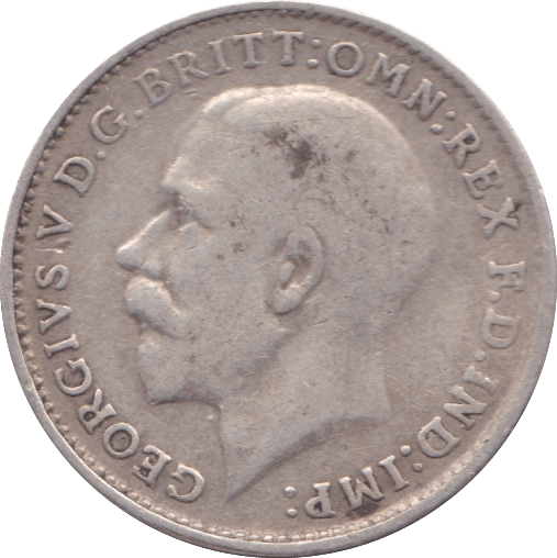1919 THREEPENCE ( F ) - Threepence - Cambridgeshire Coins