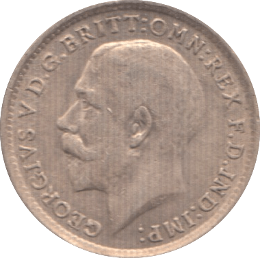 1919 THREEPENCE ( GVF ) 4 - Threepence - Cambridgeshire Coins