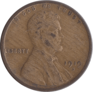 1919 USA ONE CENT - WORLD COINS - Cambridgeshire Coins