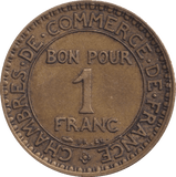 1920 1 FRANC FRANCE - WORLD COINS - Cambridgeshire Coins