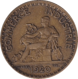 1920 1 FRANC FRANCE - WORLD COINS - Cambridgeshire Coins