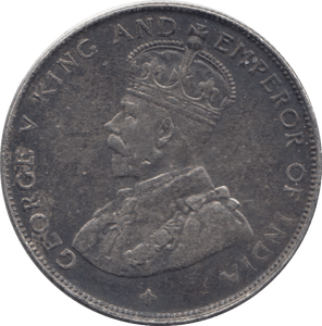 1920 50 CENT STRAIT SETTLEMENTS - WORLD COINS - Cambridgeshire Coins