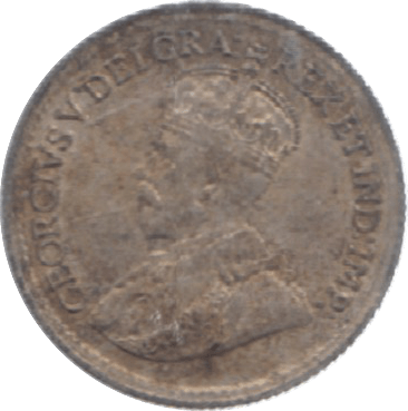 1920 CANADA SILVER 5 CENTS - WORLD SILVER COINS - Cambridgeshire Coins