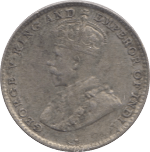 1920 CEYLON SILVER 10 CENTS - SILVER WORLD COINS - Cambridgeshire Coins