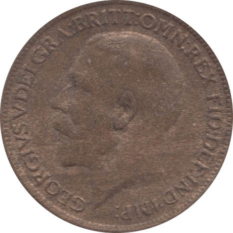 1920 FARTHING ( EF ) - Farthing - Cambridgeshire Coins