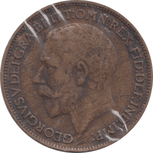 1920 FARTHING ( FAIR ) - Farthing - Cambridgeshire Coins