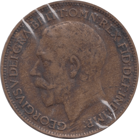 1920 FARTHING ( FAIR ) - Farthing - Cambridgeshire Coins