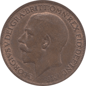 1920 FARTHING ( UNC ) - Farthing - Cambridgeshire Coins