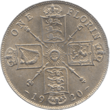1920 FLORIN ( EF ) 11 - Florin - Cambridgeshire Coins