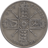 1920 FLORIN ( FINE ) - FLORIN - Cambridgeshire Coins