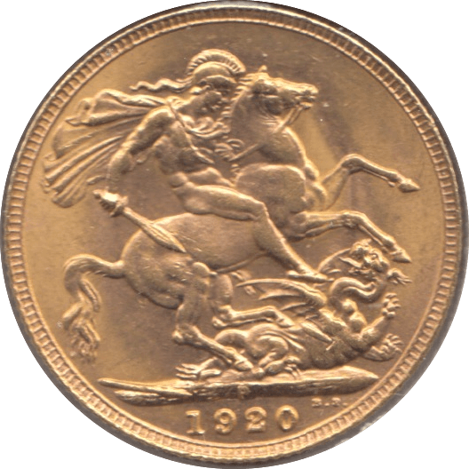 1920 GOLD SOVEREIGN ( UNC ) PERTH MINT - Sovereign - Cambridgeshire Coins
