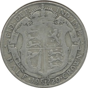 1920 HALFCROWN (F) - Halfcrown - Cambridgeshire Coins
