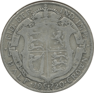 1920 HALFCROWN (F) - Halfcrown - Cambridgeshire Coins